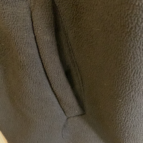 Winter Jacket Zip Up Hoodie Type Navy Blue 3Pockets - Picture 3 of 5